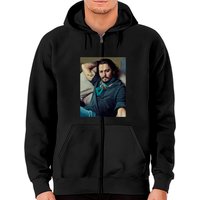 Johnny Depp Classic Zip Hoodies