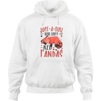 Just A Girl Who Loves Red Pandas Hoodies