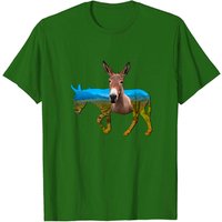 Donkey Mule Silhouette T-shirt