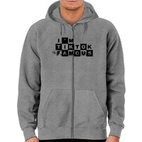 Tiktok Famous - Black - Limited Edition - Tiktok - Zip Hoodies