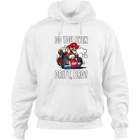 Mario Hoodies Nintendo Mario Kart Do You Even Drift Bro Graphic