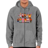 Mike Tyson's Punchout 8 Bit Classic Zip Hoodies