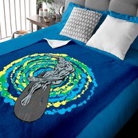 Cosmic Surfing - Silver Surfer - Baby Blankets