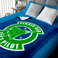 Ferris Test Pilot - Green Lantern - Baby Blankets