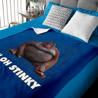 Reject Humanity Return To Monke Baby Blankets Uh Oh Stinky