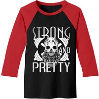 Strong And Pretty Strongman Gym Vintage - Strong And Pretty - Baseball Tees