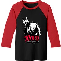 Ronnie James Dio Tshirt Classic Guys Unisex Tee Tee Shirt Classic Baseball Tees