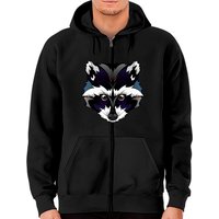 Raccoon Zip Hoodies