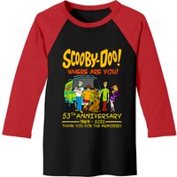 Scooby-doo Where Are You 53th Anniversary 1969-2022 Baseball Tees, Scooby Doo Shirt Gift For Fan