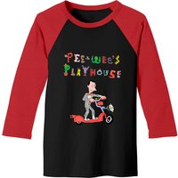 Playhouse Scooter - Pee Wee Herman - Baseball Tees