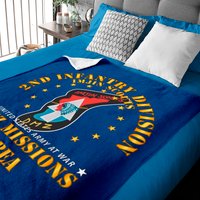 2nd Infantry Division - Imjin Scout -dmz Missions Baby Blankets