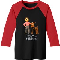 Davey And Goliath - Saturday Morning Cartoons - Baseball Tees