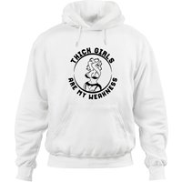 Thick Girls Are My Weakness Funny Slogan Hoodies