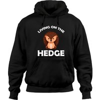 Funny Hedgehog Living On The Hedge Hoodies