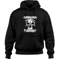 Corrosion Of Conformity Old School Logo Hoodies