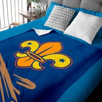Scout Bonfire Scout Scouting Member Supporter Baby Blankets