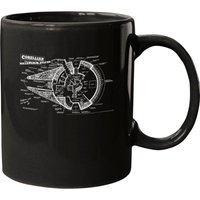 Millennium Falcon Original Blue Prints Mugs