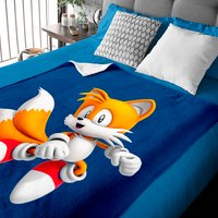 Tails The Fox Pose Baby Blankets