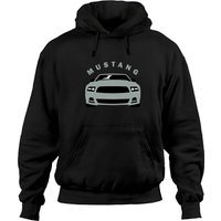 Mustang Car Front With Word Hoodies