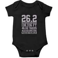 Marathon Onesies - 26.2 Miles Running Runner Onesie Gift Onesies