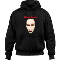 Marilyn Manson Red Lips Rock Heavy Metal Tee Hoodies
