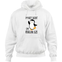 Funny I'm Not Short I'm Penguin Size Cute Penguin Hoodies