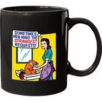 Funny Shaving The Beaver Comic Mugs