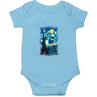Blue Phone Booth Starry The Night - Tardis - Onesies