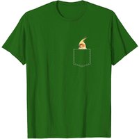 Cute Cockatiel Shirt Funny Pocket Parrot Lover T-shirt