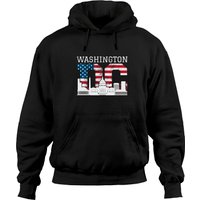 Washington Dc Capitol Hill Usa Flag Souvenir Gift Hoodies