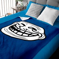 Troll Face Baby Blankets