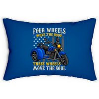 Trike Three Wheels Motorcycle Biker - Trike - Lumbar Pillows