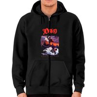 Dio Ronnie James Dio Holy Diver Rock Tee Zip Hoodies