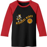Missouri Mines Umr - Miner Vintage Logo - Rolla - Baseball Tees
