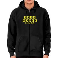 Trap House Serving Daily Gift Tee Zip Hoodies