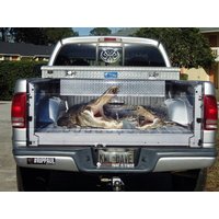 Crocodile Tailgate Wrap, Humour Alligator Truck Decal