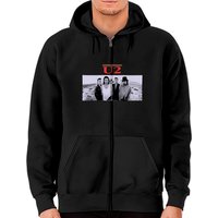 1987 U2 The Joshua Tree Tour Vintage Band Zip Hoodies