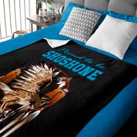 Native American Shoshone Eagle Spirit - Proud To Be Shoshone Eagle Spirit - Baby Blankets