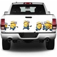 Minions Full Color Tailgate Wrap, Truck Decal, Truck Accessories