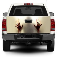 Zombie Blood Help Tailgate Decal Sticker Wrap