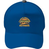 I Love Peeing Outside Funny Camping Hiking Baseball Caps