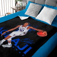 Ochai Agbaji - Ochai Agbaji College Basketball - Baby Blankets