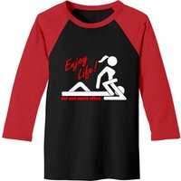 Enjoy Life Eat Out More Often Baseball Tees