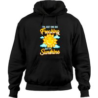 Cute I'm Just One Big Freaking Ray Of Sunshine Hoodies