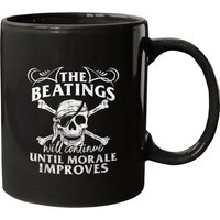 Beatings Continue Until Morale Improves Novelty Mugs