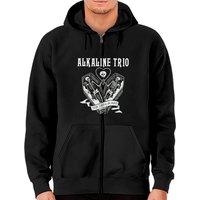 Alkaline Trio Men S Your Coffin Zip Hoodies