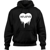 No Love Hoodies