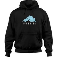 Lake Superior Great Lakes Hoodies