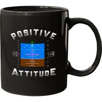 Positive Attitude Aviation Pilot Primary Flight Mugs