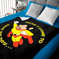 Mighty Mouse Here I Come To Save The Day Classic Baby Blankets